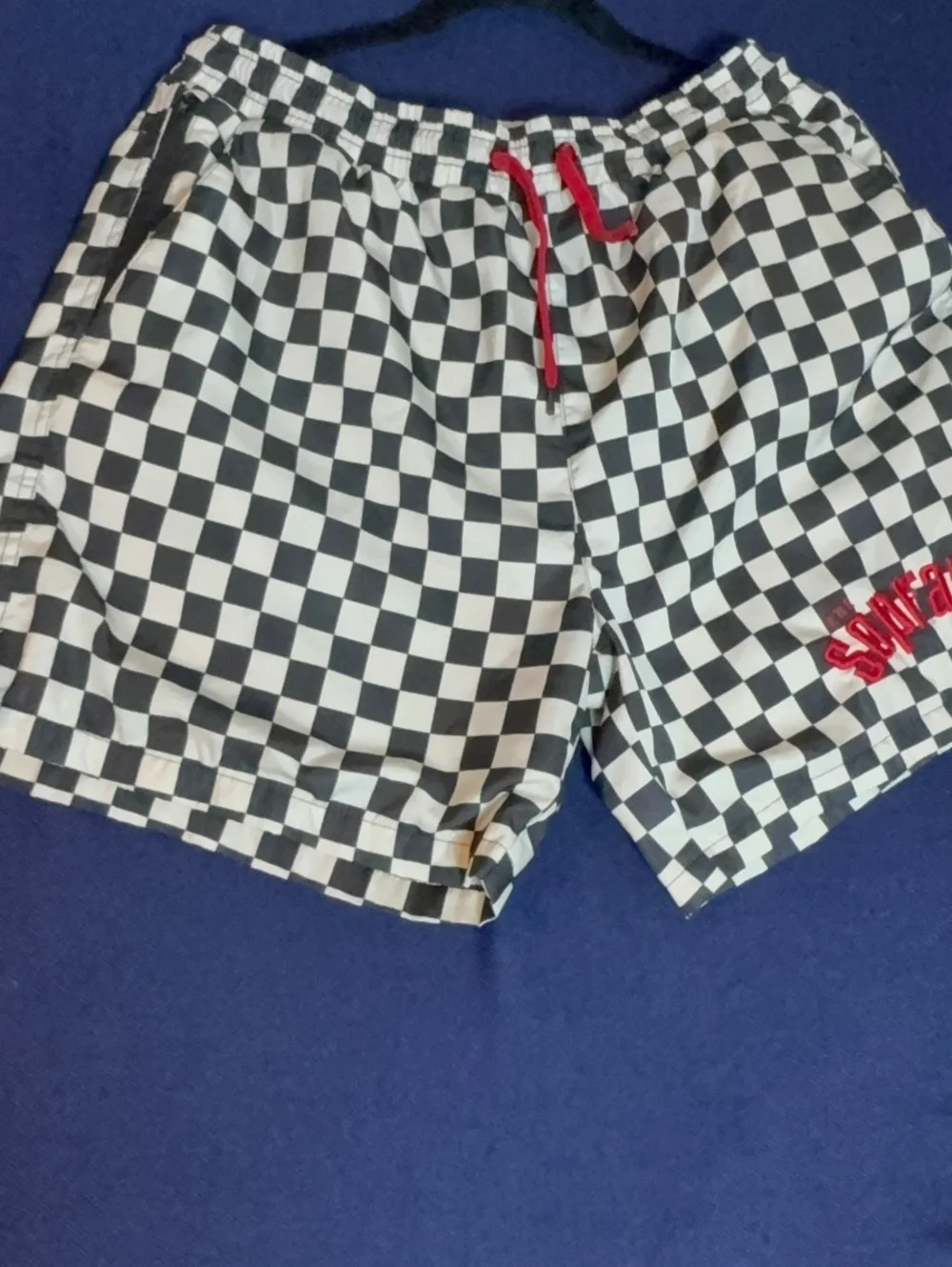 Sopranos Shoe Palace Checkered Shorts - Large